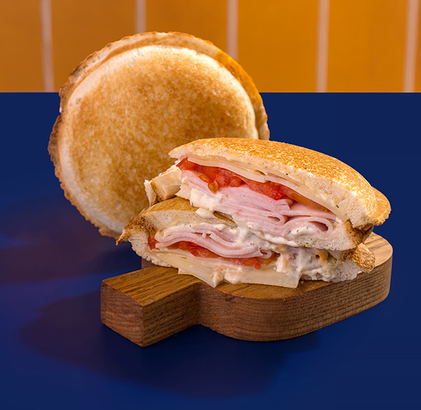 Фото Покет-сэндвич с ветчиной