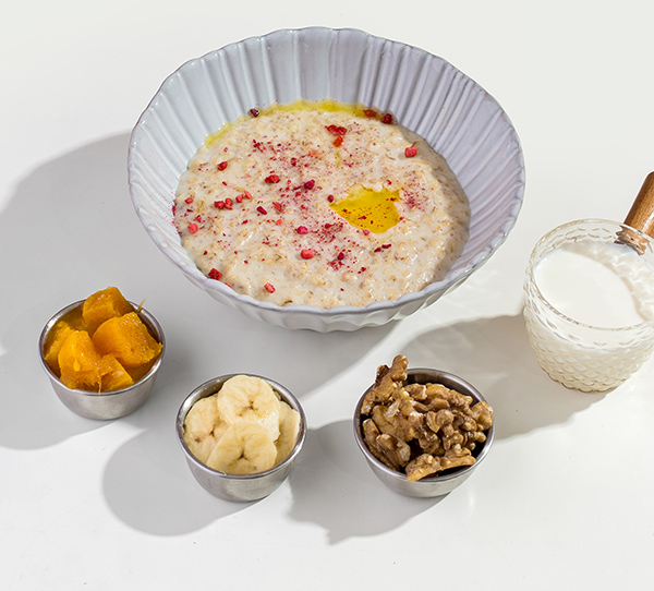 Фото Каша овсяная на альтернативном молоке