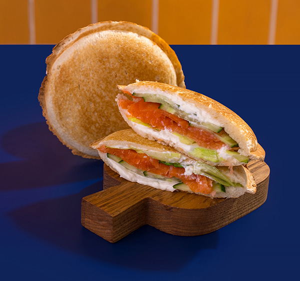 Фото Покет-сэндвич с семгой